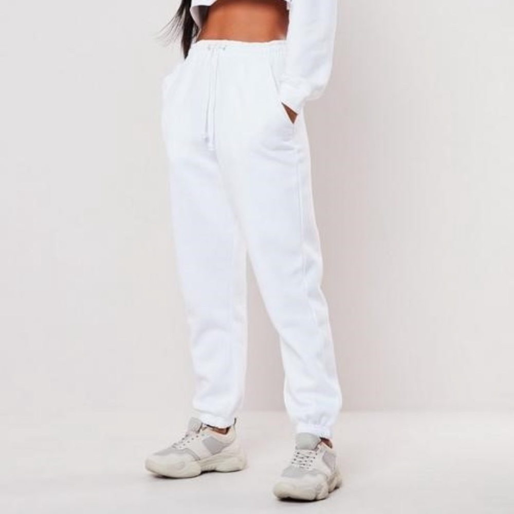 White Jogger sweatpants